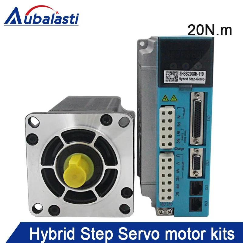 20N.M Hybrid шаг серводвигатель 110J12190EC + диск 3HSS2208H 110 входное напряжение AC180 250V матч With110