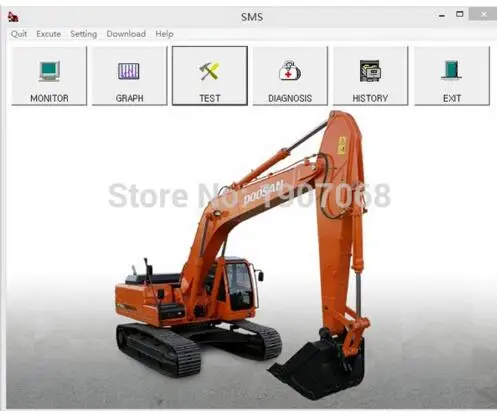DOOSAN DIAGNOSTIC SOFTWARE SMS for solar models |