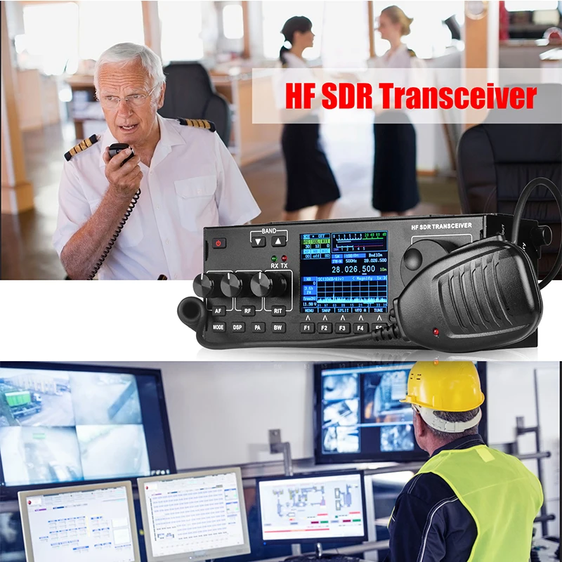 Новое поступление RS-978 SSB HF SDR HAM Радио 1,8-30 МГц SSB HF трансивер с 3800 мАч литий-ионный аккумулятор