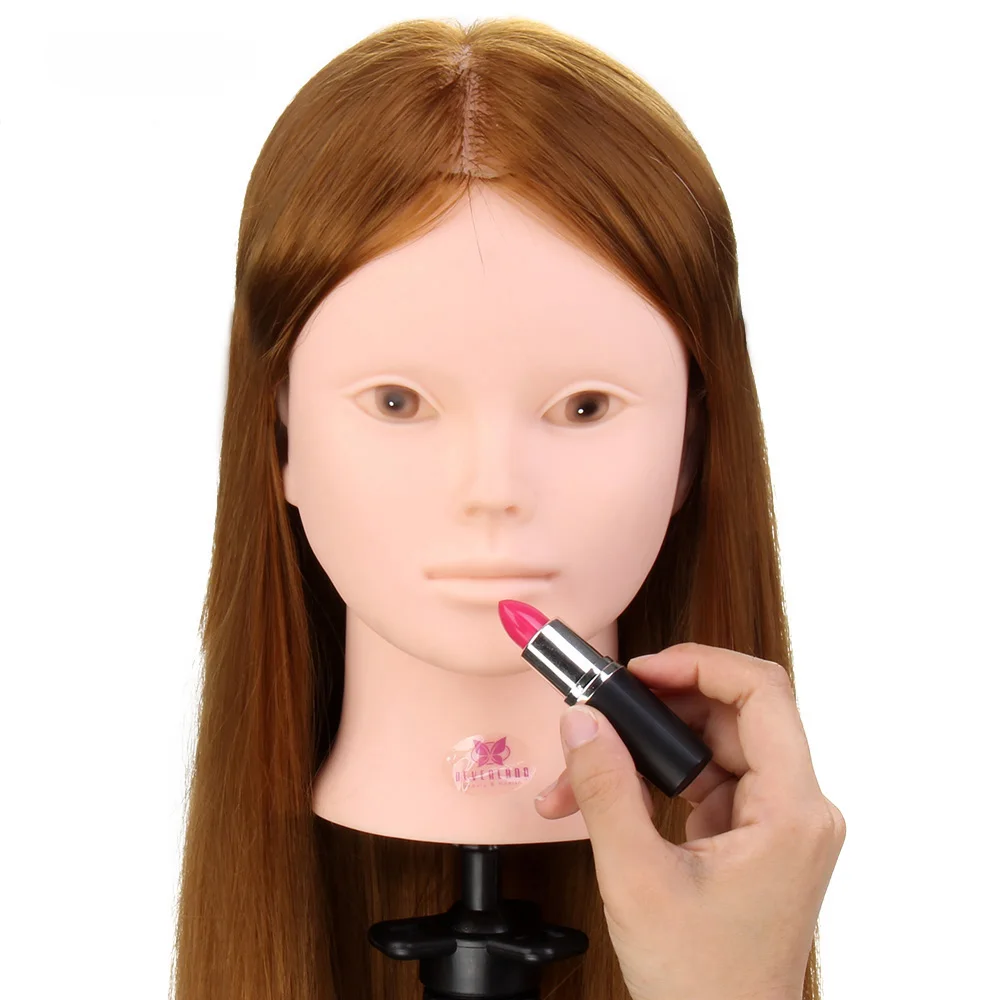 real cabelo humano manequim cabeça para treinamento do cabelo estilo profissional cabeleireiro cosmetologia bonecas cabeça para penteados