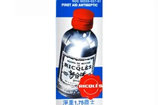 Антисептик Ricqles от первой помощи (лечение перечной мяты) 50 мл| |