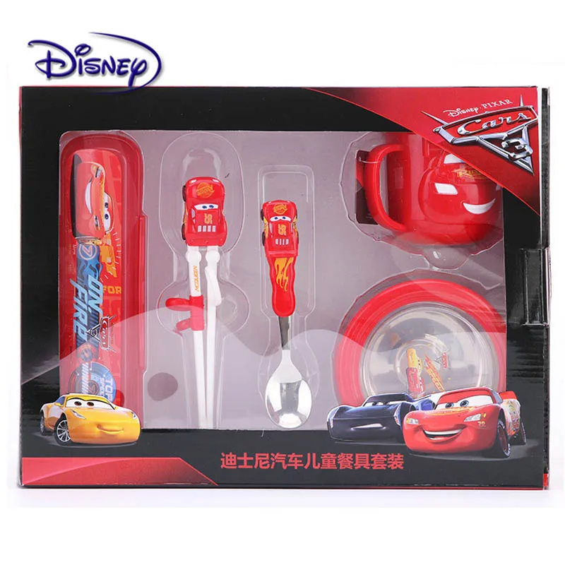 

Disney children's tableware practice chopsticks spoon cup set student cutlery four-piece of Frozen