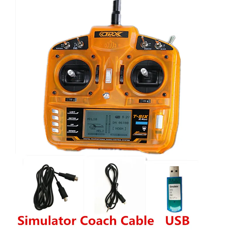 2.4ghz 6ch Remote Control Radio System Rc Remote Controller Transmitter