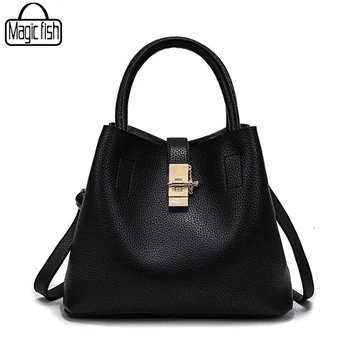 

New Fashion Women Handbag Good Quality Women Messenger Bag 2018 Female Composite Bag Women Bag Leather Female Bolsa Tote C2204/l