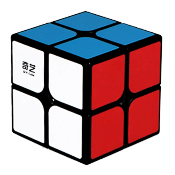 5 см скоростной куб антистресс MoYu QiYi YongJun кубики 2*2*2 на 2x2x2 для детей два слоя красочный магический куб MF2S - Цвет: QY MF LJ QD HS