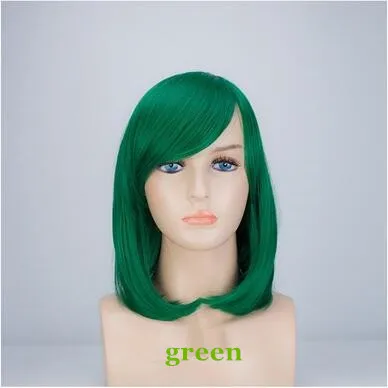 DM-WIG01) платье для милой девочки Смола Японии Аниме Kigurumi Косплэй маска в стиле "Лолита" женскую одежду BJD Masks' парик Тип на выбор - Цвет: green