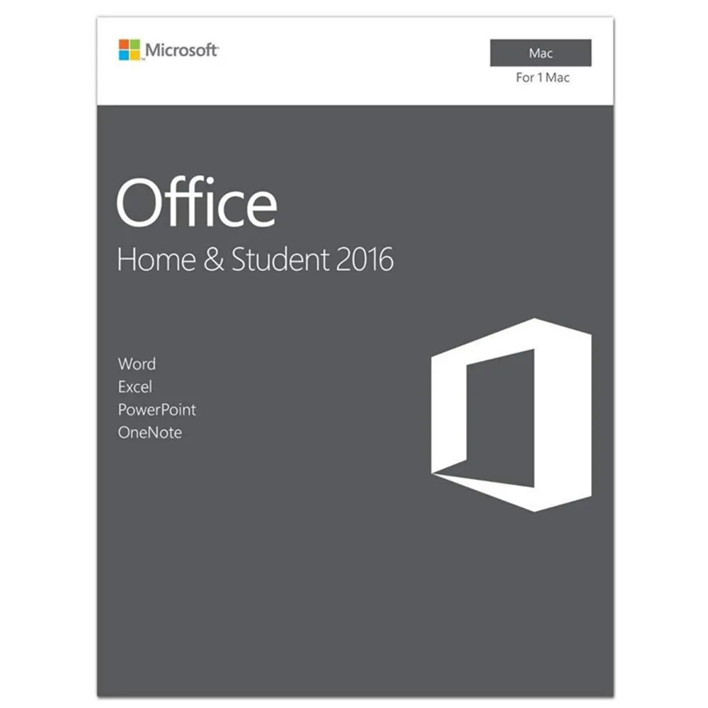 

Microsoft Office Home and Student 2016 for Mac License Boxed | 1 user, Product Key Card/Serial Numbers,Support Download