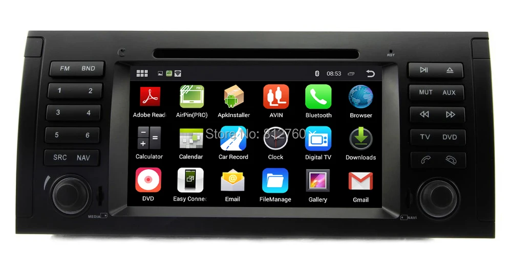 Discount Octa Core Android 8.1 Car DVD GPS For BMW E39 E53 X5 With 1024*600 Capacitive screen WIFI 3G Bluetooth Radio Stereo Head unit 1 Discount Octa Core Android 8.1 Car DVD GPS For BMW E39 E53 X5 With 1024*600 Capacitive screen WIFI 3G Bluetooth Radio Stereo Head unit 1