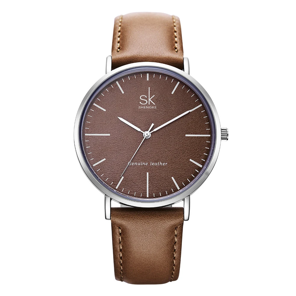

2018 New Simple Watch Women Luxury Brand Wrist Watch Fashion Leather Genuine Watch Band Clocks Ladies Dress Watches Montre Femme