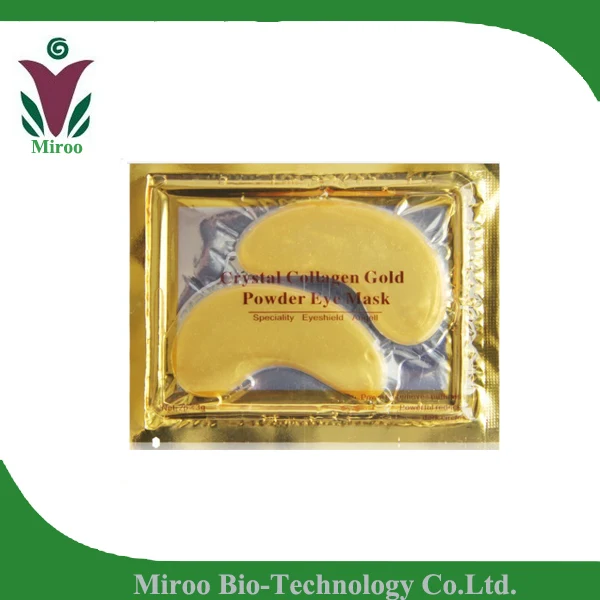 

100 pairs Natural crystal collagen gold powder eye mask, Anti-Aging eliminates dark circles and fine lines Face care