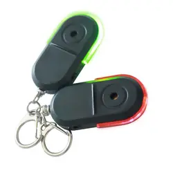 Беспроводной анти-потерянный устройство для поиска ключа СВЕТОДИОДНЫЙ брелок для ключей с локатором светодиодные вещи трекер