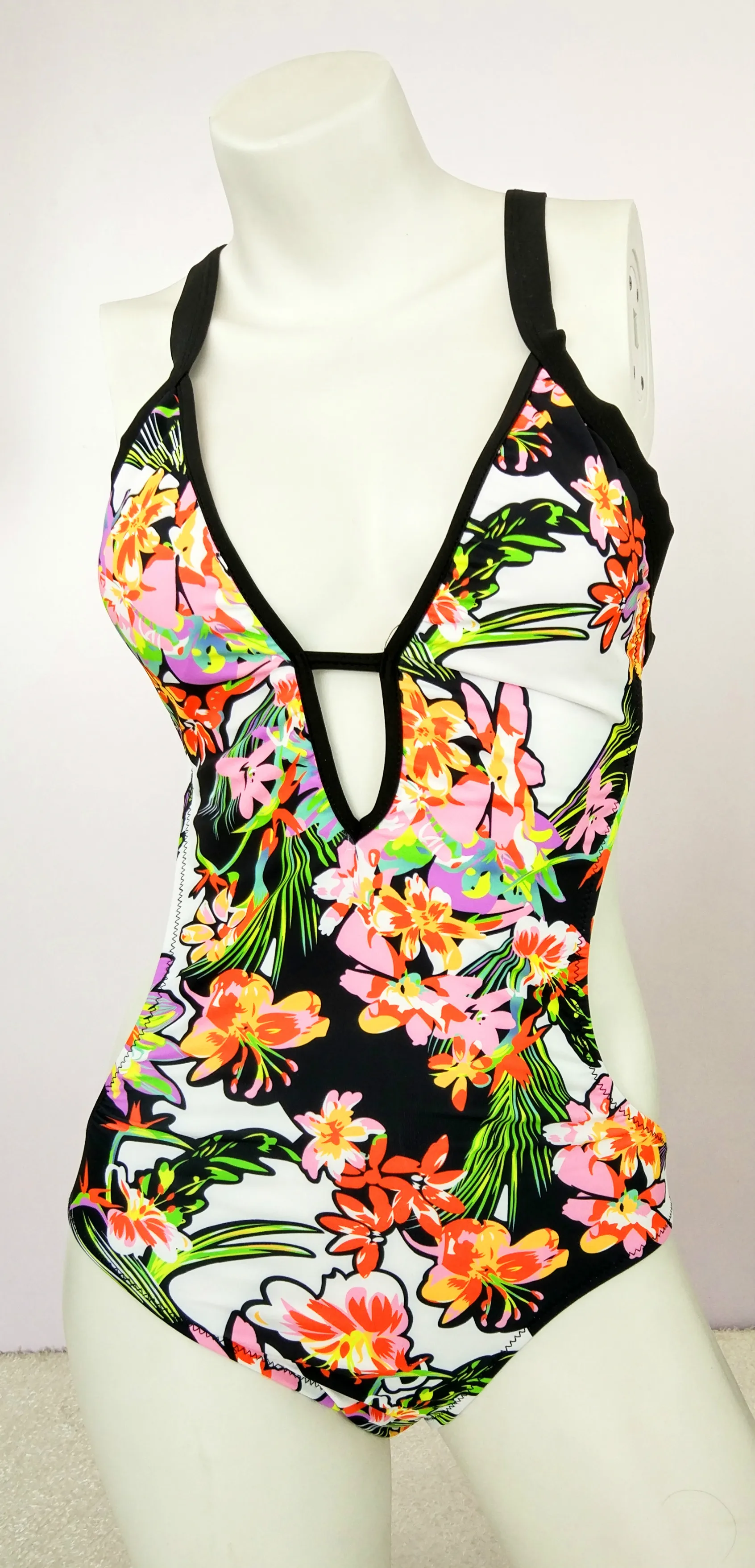 One Piece Swimsuit Floral Printed For Women Monokiniin Body Suits from