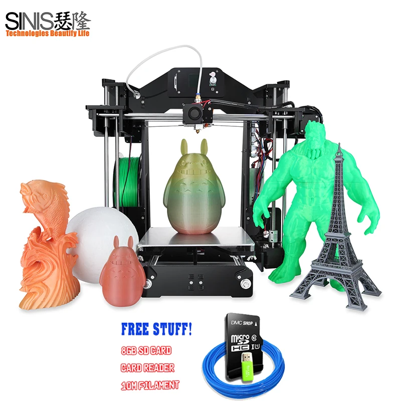 

Laser Engraver 3D printers Large Building Size 220*220*240MM Auto Change Material Intelligent Leveling Smart Feeding 3d Printer