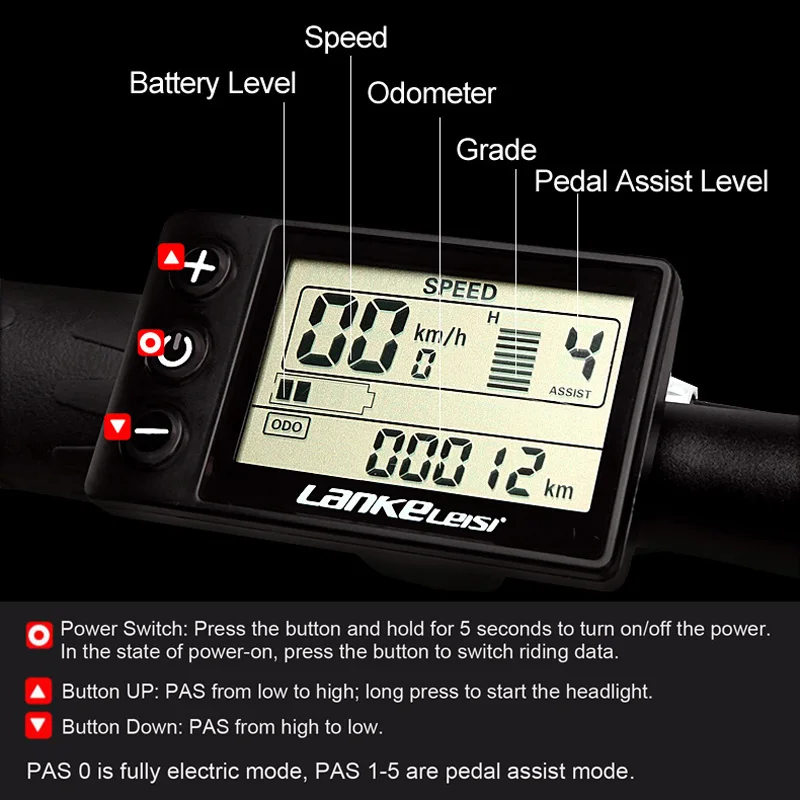 Best 20 Inches Folding Bicycle, Integrated Magnesium Alloy Rim, Folding Electric Mountain Bike, 5 Grade Assist, Suspension Fork 1