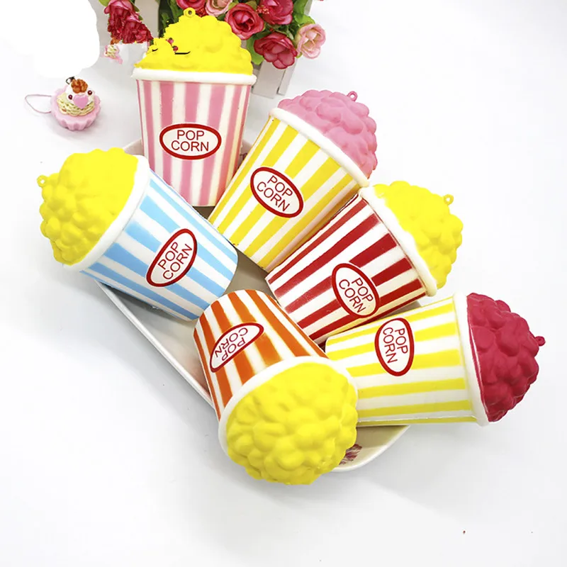 Squishy Slow Rising Squeeze Squishe Pop Corn Antistress Soft Novelty Gag Toys Sports & Entertainment Stress Relief Gifts