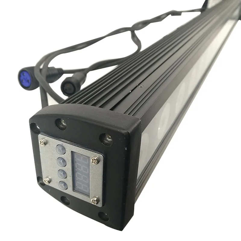 4 шт./лот 18x12 Вт RGBW 4в1 светодиодный настенный светильник DMX светодиодная полоса DMX линейный светильник для мойки сцены для Dj крытый конный гоночный светильник