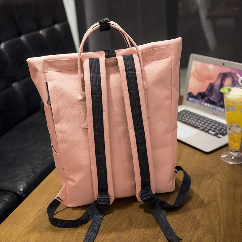 Taschen Männlichen blue Buch gray Tasche Schule Rucksack pink Mädchen Black Teenager Große Frauen Leinwand Wasserdicht Laptop Ladung white Student Casual Kapazität Für Usb Axw8qTCH