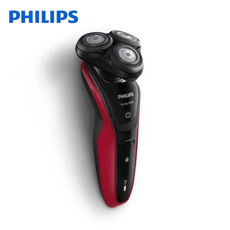 Оригинальная профессиональная Электробритва Philips S5095 с 3D самостоятельными плавающими головками, водонепроницаемая с никель-металлогидридным аккумулятором для мужчин