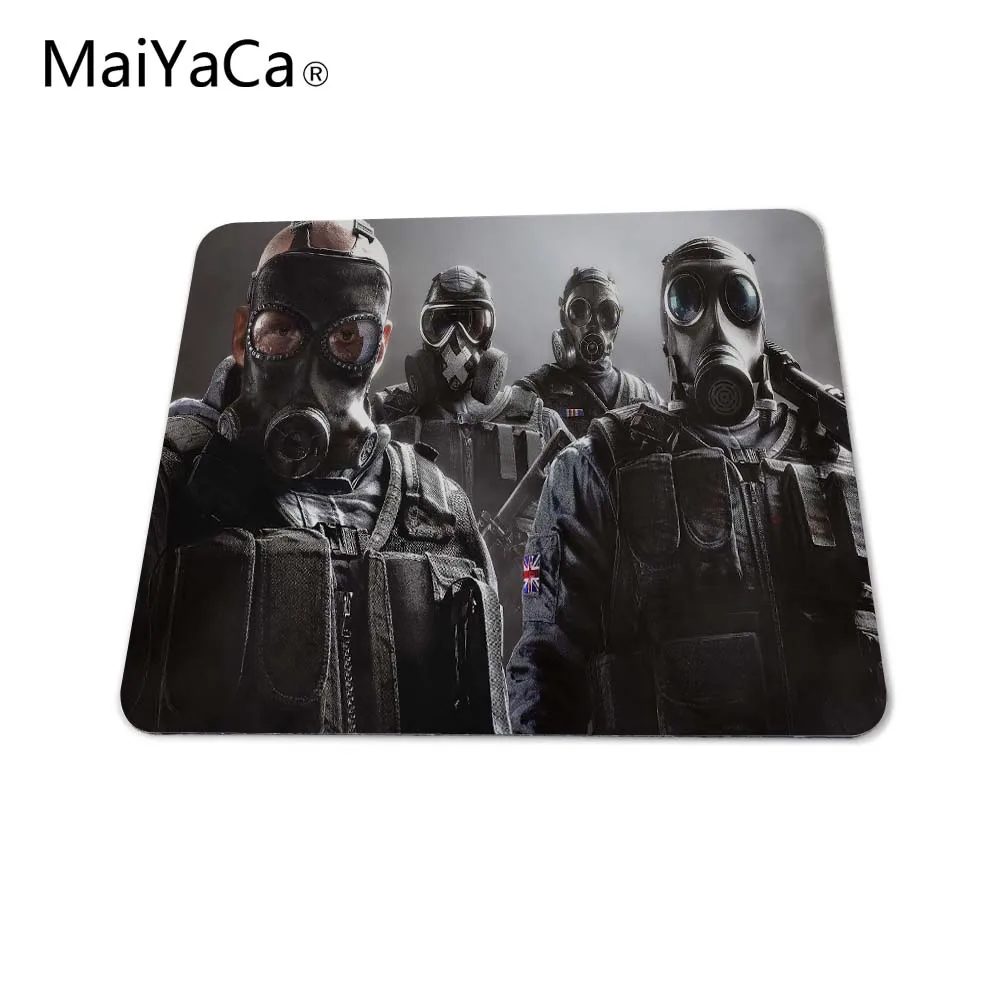 MaiYaCa Противоскользящий PC Tom Clancy's Rainbow Six Siege Silon коврик для мыши 220 мм X 180 мм x 2 мм коврик для меня