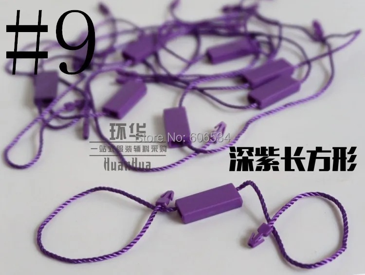 cordas para hangtag vestuário tag selo com