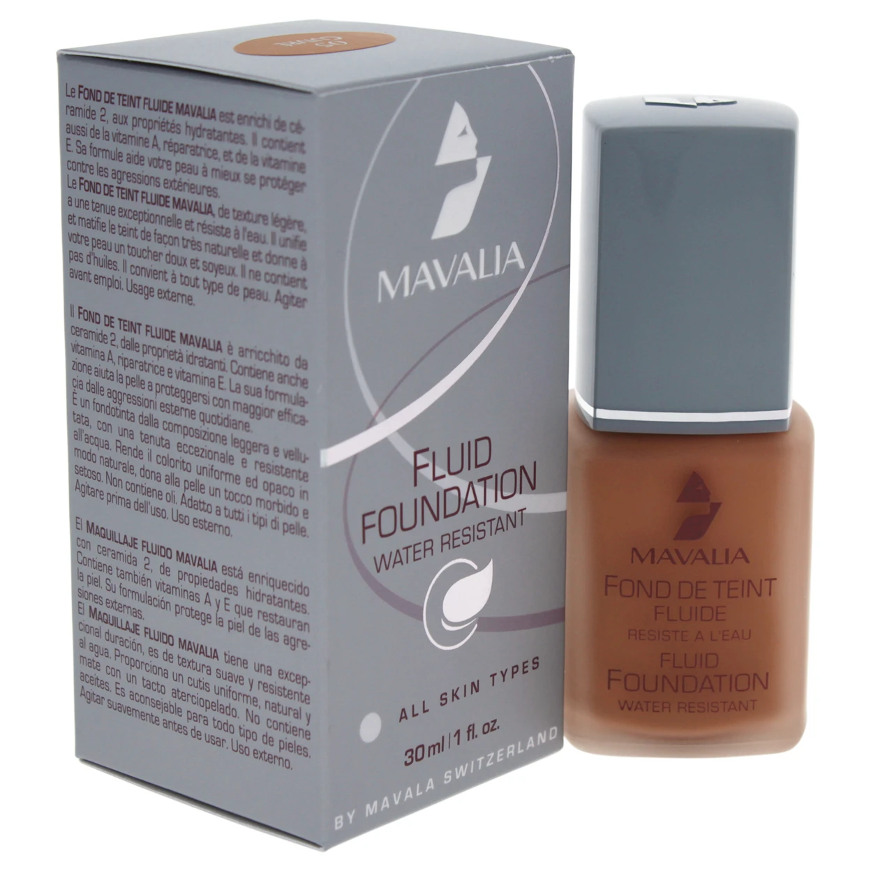 Fluid Foundation - # 05 Cuivre by Mavala for Women - 1 oz Foundation
