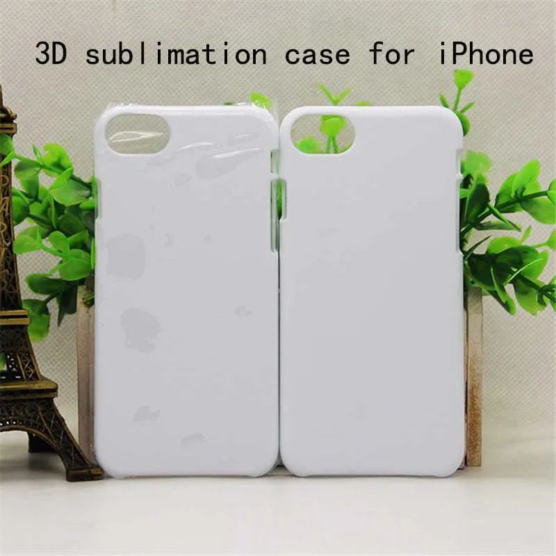 comprar Caso Sublimação Para o iphone X 6 3D s 6 7 8 Plus XR XS Max PC Plástico Rígido Em Branco Impresso cobertura 10 pcs