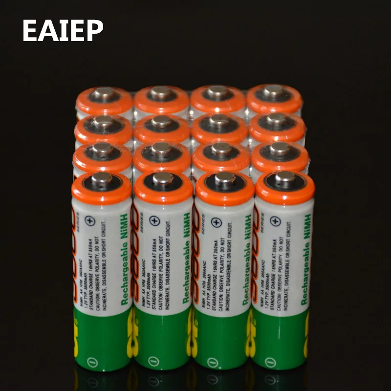 

8 PCS/lot Wholesale GP AA 1.2 V Ni - 1000mAh MH Rechargeable batteries' toys
