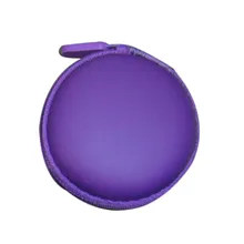 High Quality Colourful Portable Mini Round Hard Storage Case Bag for Earphone Headphone SD TF Cards
