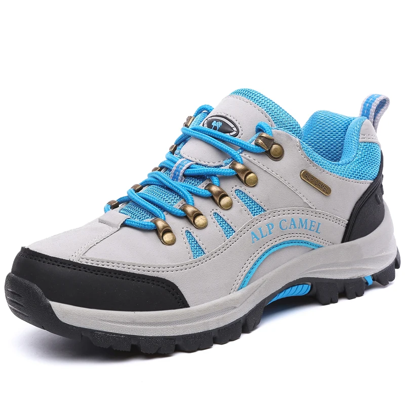 

2016 New Autumn/Winter Outdoor Shoes Women Hiking Boots Waterproof Trekking Shoes Women Leather Hiking Boot Outdoor Shoes Women