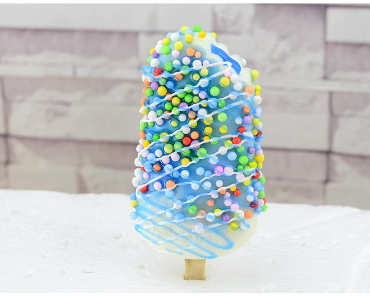 050 имитация Мороженое модель поддельные Мороженое эскимо мороженое окно украшение