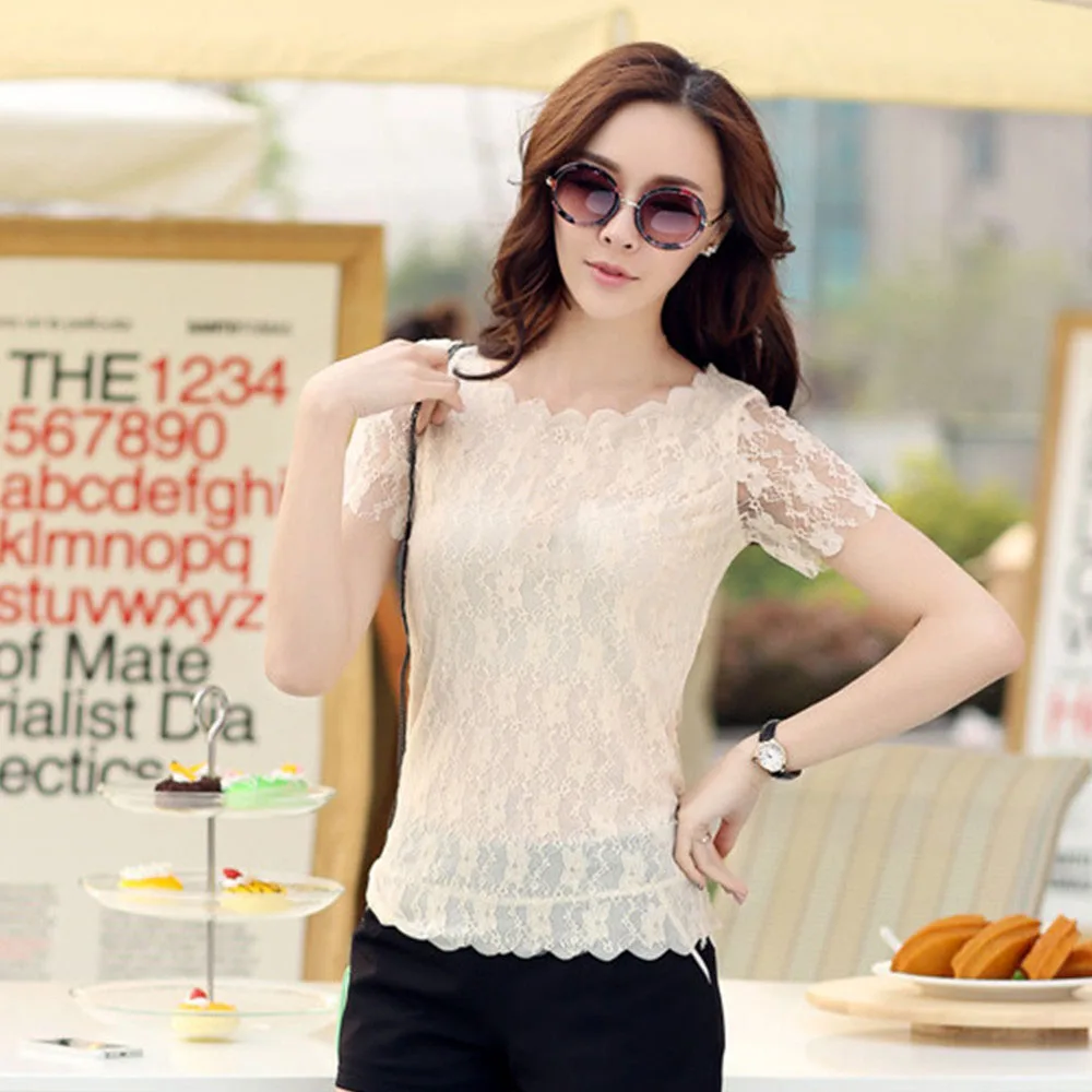 Женская юбка с коротким рукавом оптом|white lace blouse|lace blouseblouses plus |