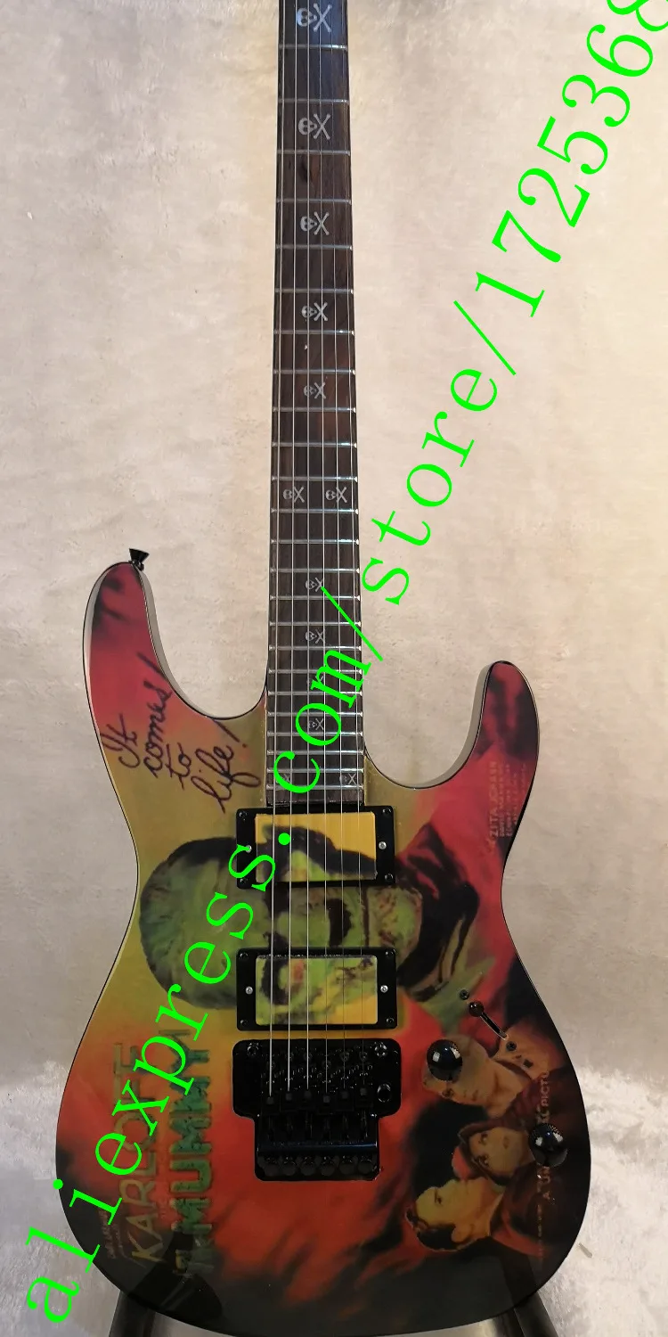IN stock -kh-2 skull electric guitar free shipping
