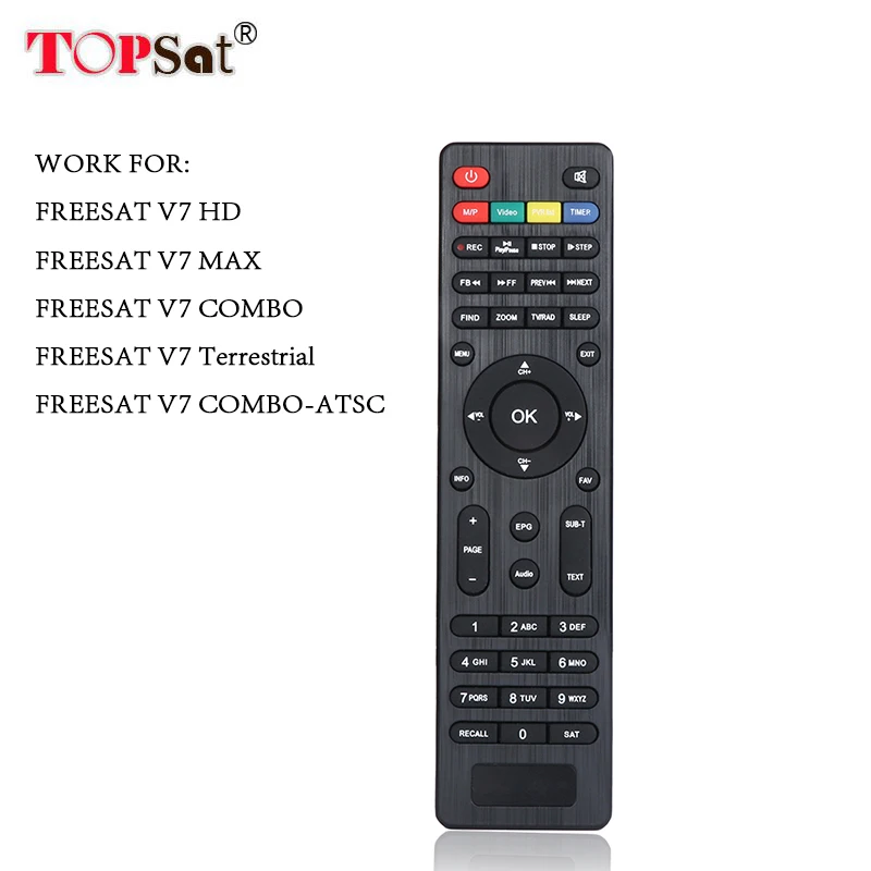 

Remote Controller For Freesat V7 HD receptor V7 Combo V7 MAX gtmedia v7s hd DVB S2 Satellite Digital Receiver tv decoder