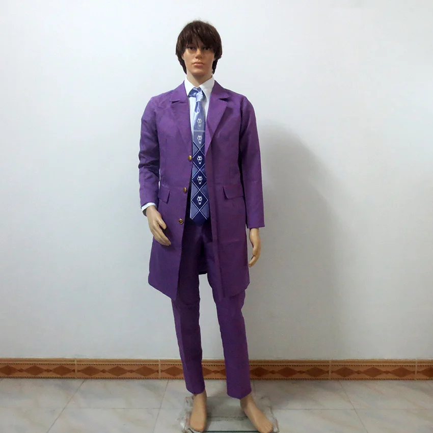 

New Custom made Japanese anime JoJo's Bizarre Adventure Part 4 Kira Yoshikage cosplay costume for Halloween Any Size