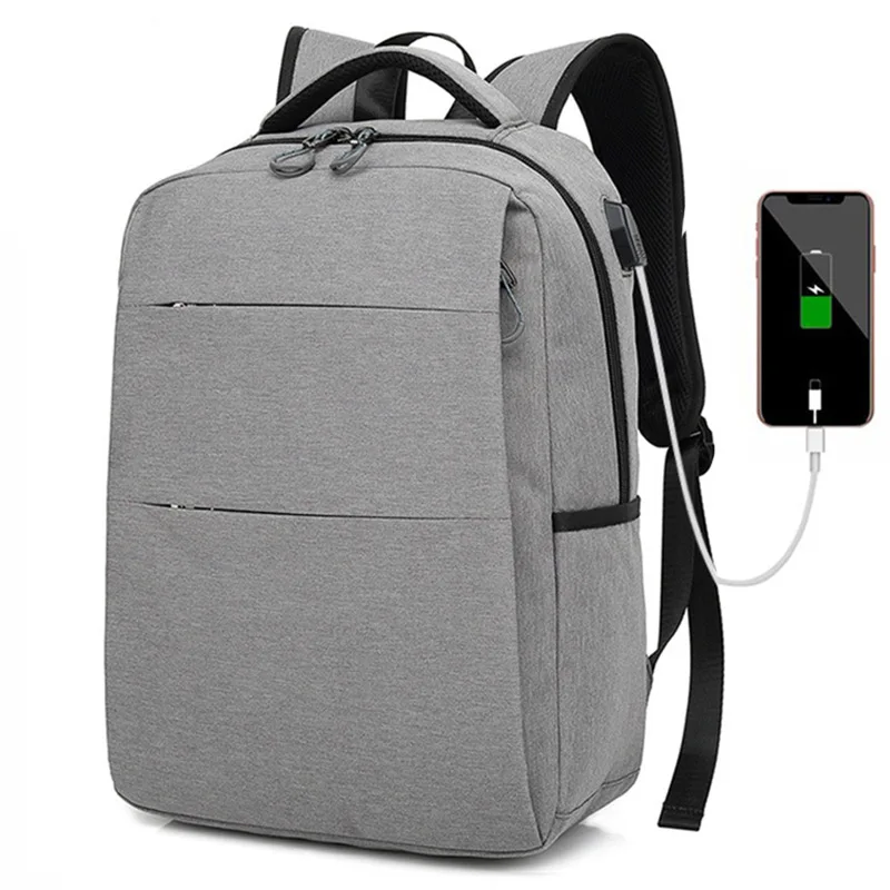 Сумка для ноутбука 14 15 6 дюймов Женская и мужская сумка компьютера USB Macbook Air Pro Dell HP