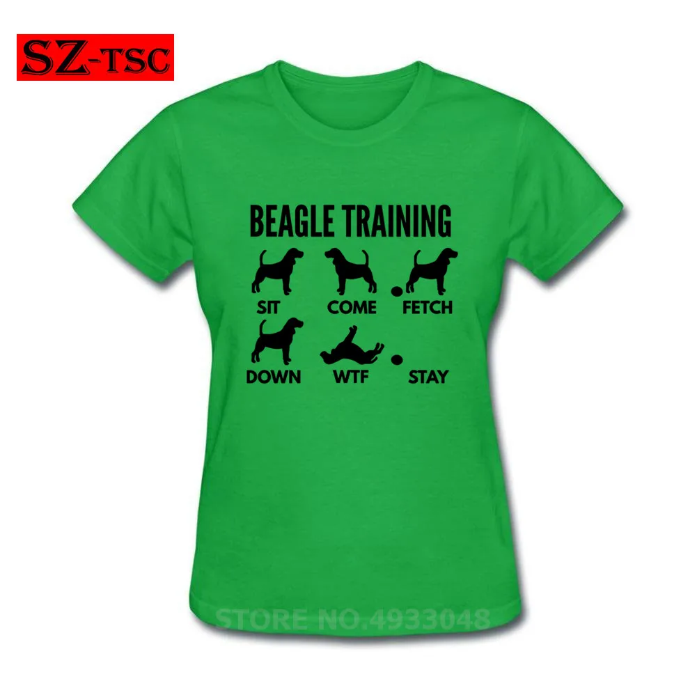 Тренировочная футболка Beagle, новая модная одежда для женщин, летние топы с рисунком Beagle Tricks, футболка с принтом, Harajuku, уличная одежда