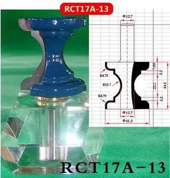

Industry Quality Carbide Wood Working Line Shape Molding Router Cutter Bits V Groove ( RCT17A-13