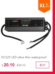 AC 110/220V к DC 12V 30A 360W источник питания светодиодный трансформатор адаптер 12v 220v конвертер для 5050 3528 3014 Светодиодный светильник