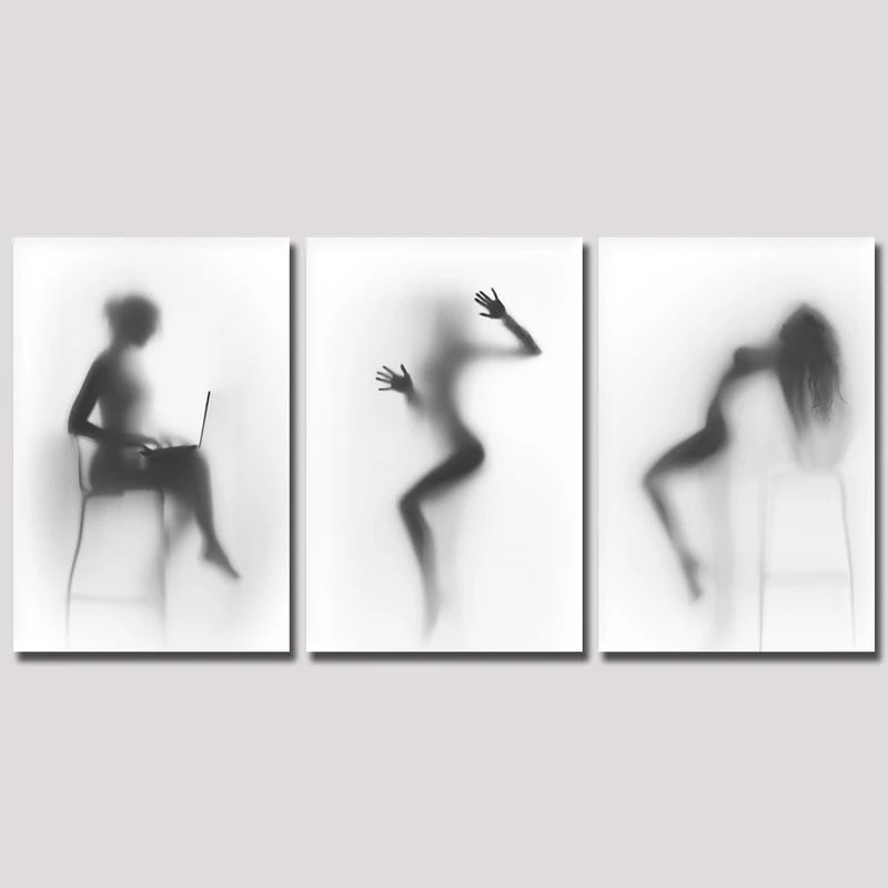Nero donne nude modelli