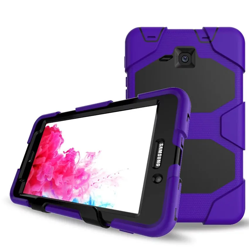 Для Samsung Galaxy Tab A 7,0 чехол для SM-T280 T285 для тяжелых условий эксплуатации противоударный чехол для тяжелых условий эксплуатации от смешанного воздействия ударопрочный защитный чехол Крышка