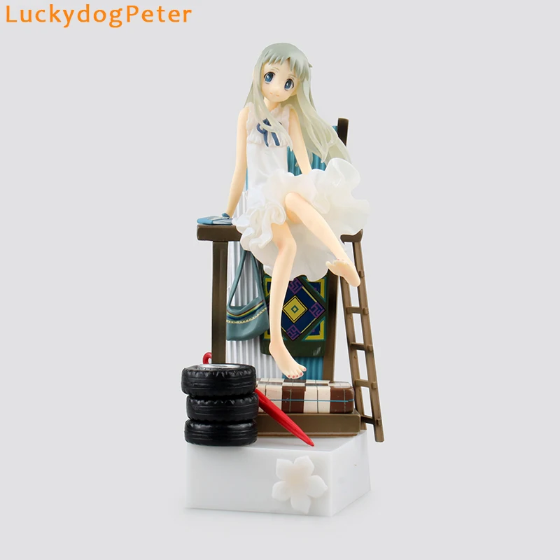 Free Shipping Anohana Action Figure Toys 1/7 scale painted figure Honma Meiko figure Garage Kits Dolls Brinquedos Anime Free Shipping Anohana Action Figure Toys 1/7 scale painted figure Honma Meiko figure Garage Kits Dolls Brinquedos Anime