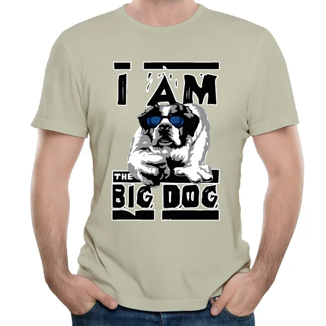I Am The Big Dog 2017 summer men's t shirtin TShirts from Men's