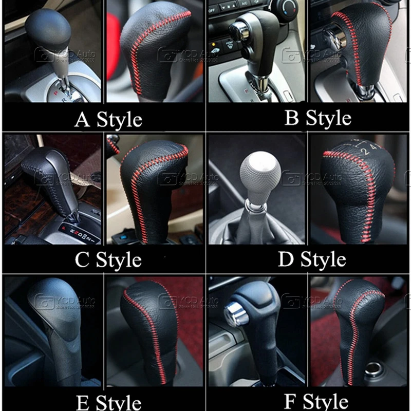 DIY Gear Shift Head Cover Fit For For All Honda Car Styling For Civic Accord CR V XR V Car