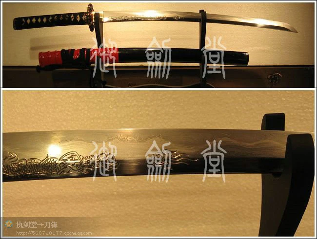Hand-carved fly dragon Boutique Sword Free Shipping Japanese Rib poor Katana Snickersnee |