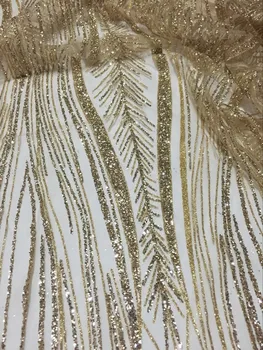 

New arrival guipure lace fabric with glitter African SH-0001 Tulle Lace Fabric Latest African French Lace Fabric