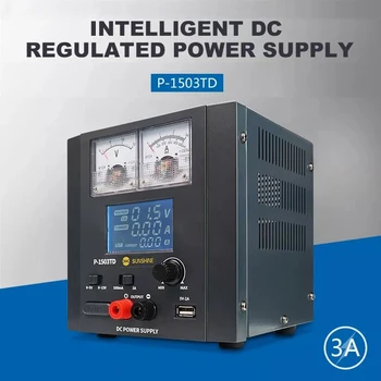 

15V 3A intelligent DC Regulated Power Supply For Mobile Phone laptop Repair Detect Current And Voltage Power Test Tool