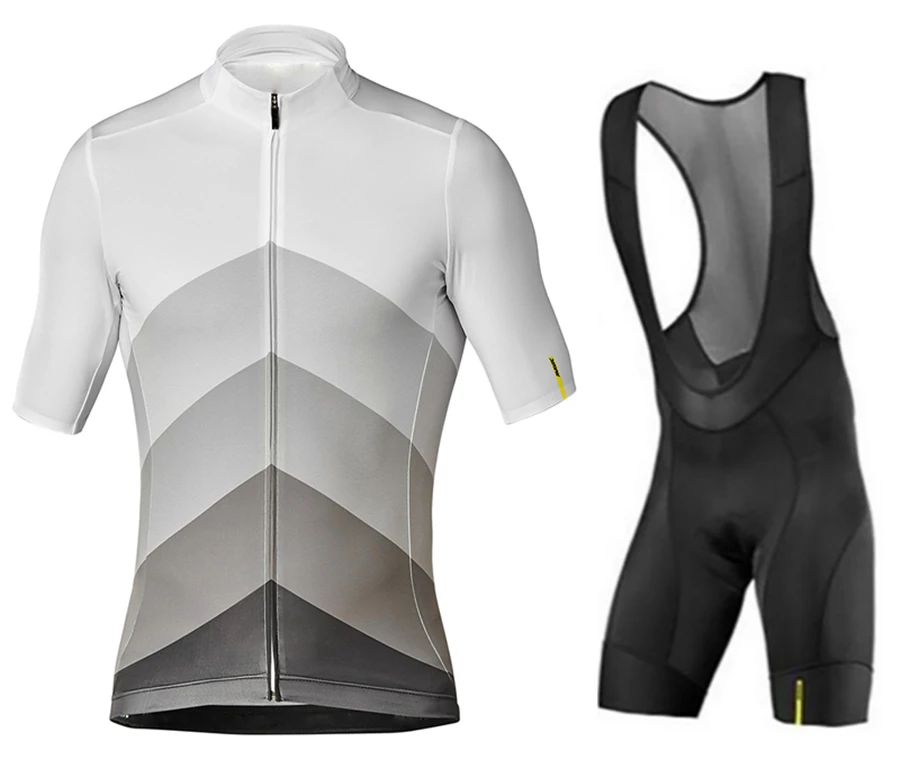 

MAVIC 2019 Summer Cycling Jersey Men's Short Sleeve Set Clothing Bike Clothes Bib Shorts Bicycle Maillot Breathable Quick Dry