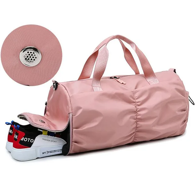 yoga bag with shoe compartment