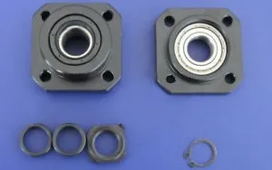 

2 sets ( Fixed Side FK12 + Floated Side FF12) Ball screw End Support bearings