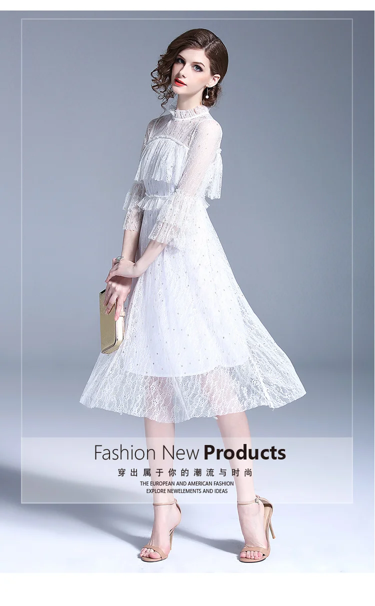 Летнее женское белое розовое кружевное платье Vetement Femme Robe женские вечерние платья принцессы vestidos mujer Kleider Damen